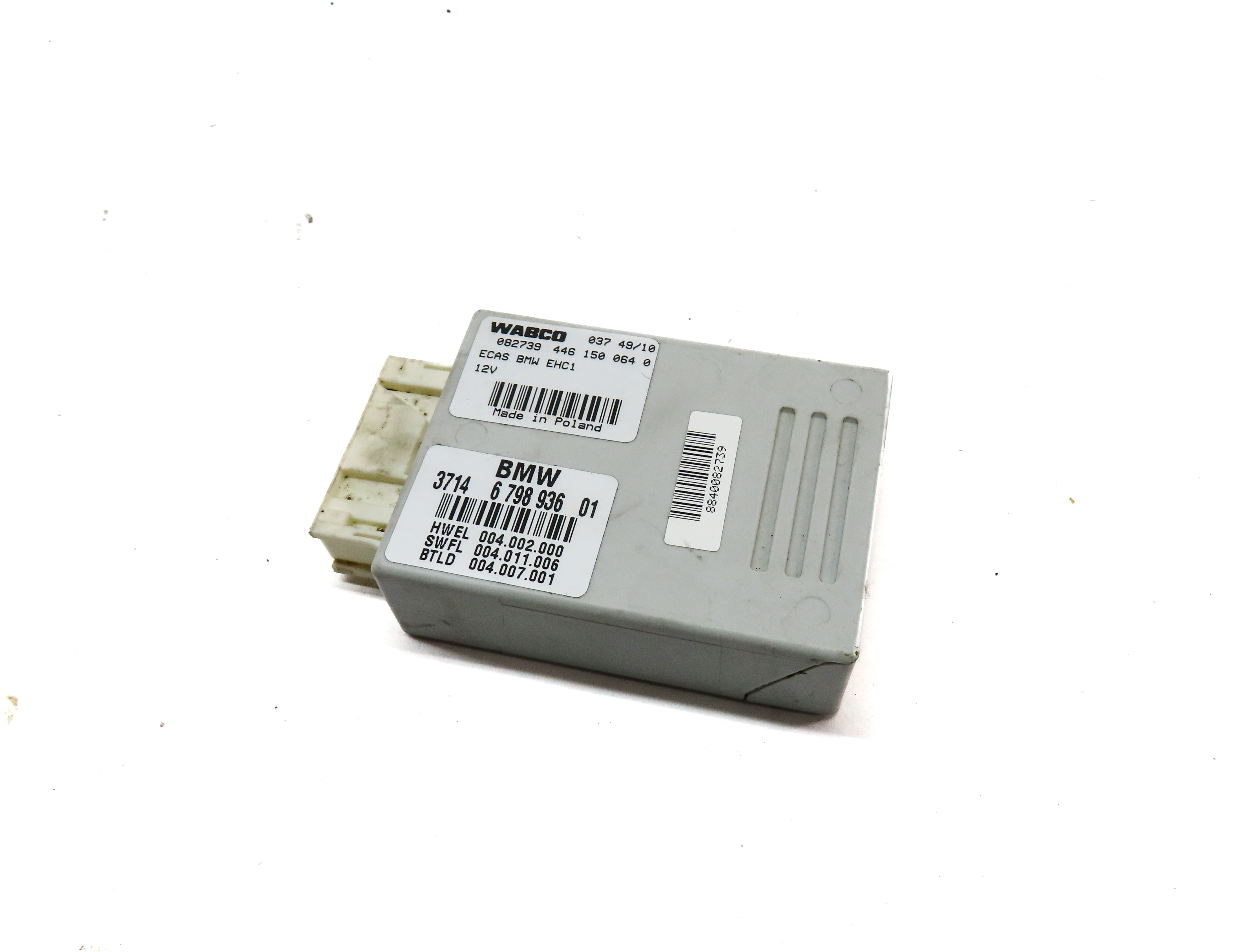 2009-2017 BMW 535iGT 550iGT 740Li 750Li 760Li (F02 F10) AIR SUSPENSION MODULE — exact item pictured